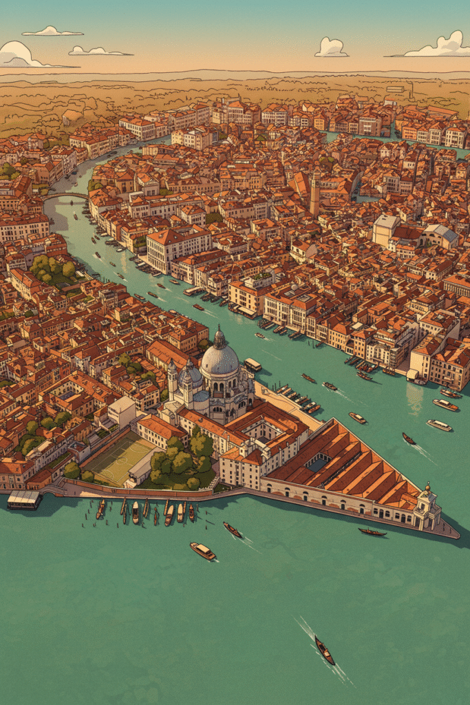 Lagunen Stadt Venedig